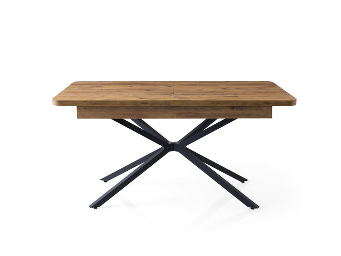 Hanah Home Mesa de Comedor Extensible Marrón